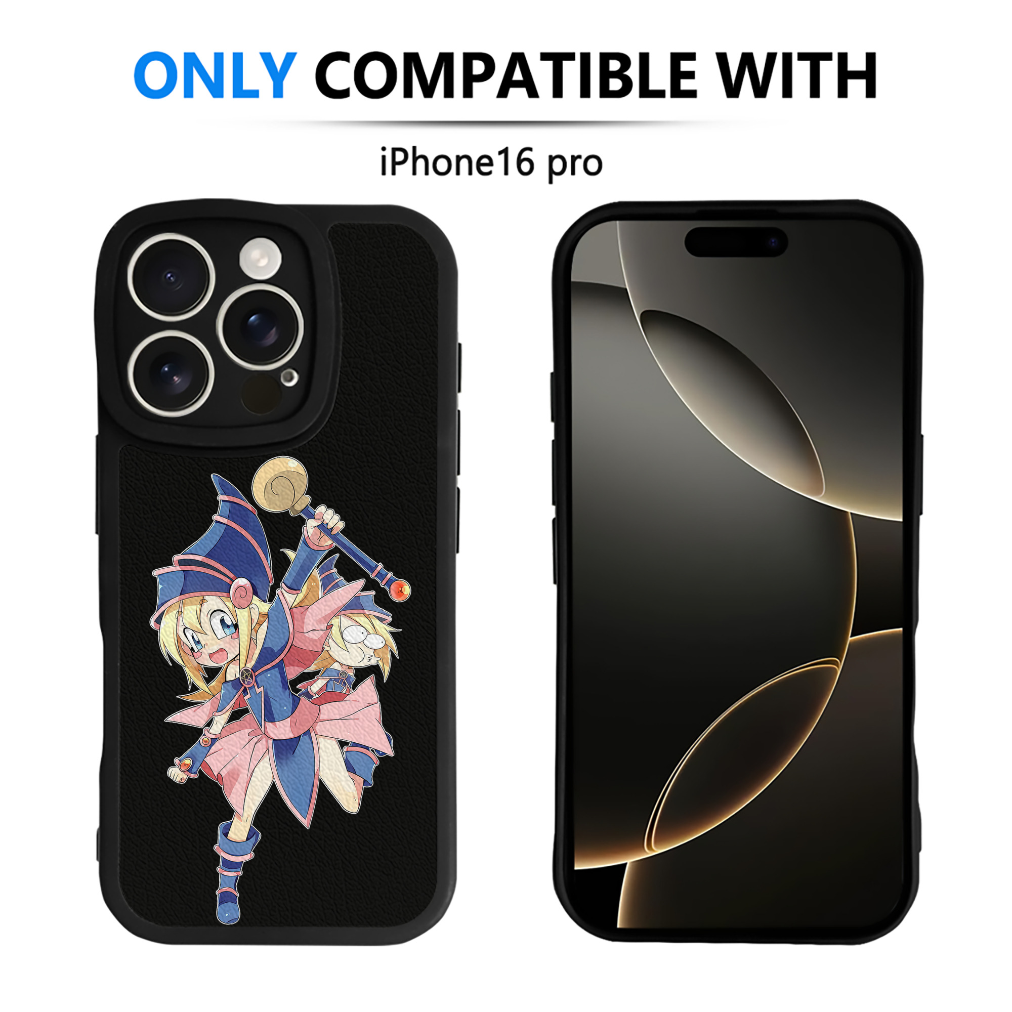 遊☆戯☆王 Yu-Gi-Oh! 【iPhone 16シリーズ対応】シリコンスマホケース（レザー調） 材質：シリコン